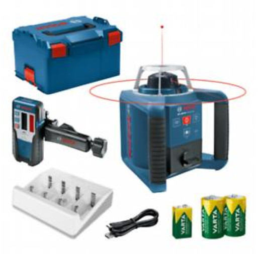 0601061505 Nivelă laser rotativă  PRO GRL 300 HV + LR 1 in L-BOXX - ROBERT BOSCH 0601061505  imagine