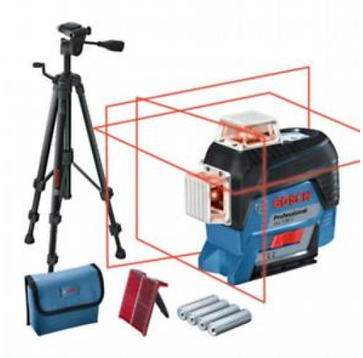 Nivelă laser cu linii  GLL 3-80 C 0601063R01 - ROBERT BOSCH 0601063R01 imagine