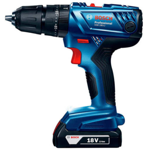 Maşină de găurit cu percuţie cu acumulato GSB 180-LI Professional 06019F8307  - ROBERT BOSCH 06019F8307 imagine