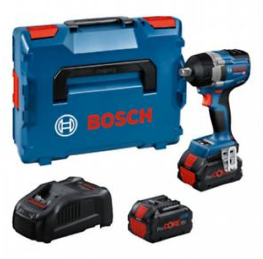 06019L9002 Maşină de înfiletat/desfiletat cu impact cu acumulator/cheie  PRO GDS 18V-750 C - ROBERT BOSCH 06019L9002  imagine