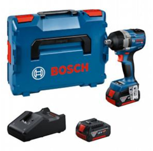06019L9003 Maşină de înfiletat/desfiletat cu impact cu acumulator/cheie  PRO GDS 18V-750 C - ROBERT BOSCH 06019L9003  imagine