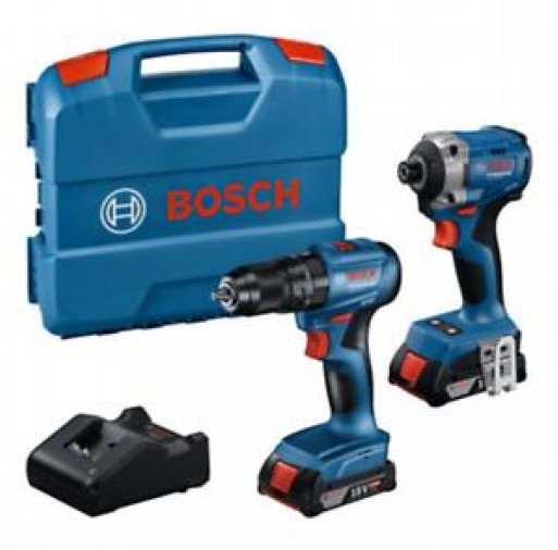06019N2024 PRO GDR 18V-215 + GSB 185-LI + 2x2,0AH + GAL 18V-20 + carcasă - ROBERT BOSCH 06019N2024  imagine