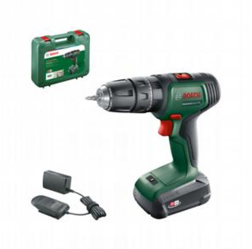 06039D4101 Maşină de găurit cu percuţie cu acumulator, 2 trepte de putere  UniversalImpact 18V - ROBERT BOSCH 06039D4101 imagine