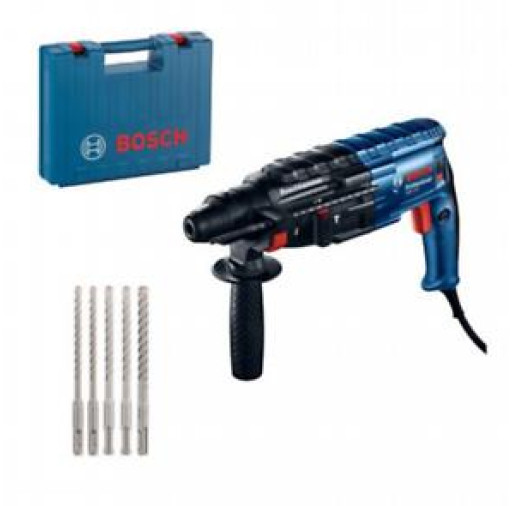 Set profesional: Ciocan rotopercutor GBH 240 + set SDS plus în cutie de transport 0615990M99 - ROBERT BOSCH 0615990M99 imagine