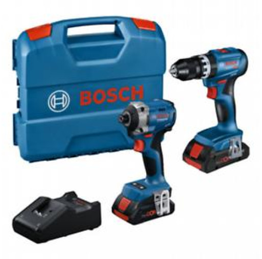 0615A50069  Set combinat  PRO Trusă de 2 scule de 18 V: GSB + GDR + 2x4 + GAL - ROBERT BOSCH 0615A50069 imagine