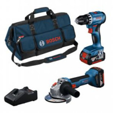 0615A5007N PRO Trusă de 2 scule de 18 V GSR + GWS + 2 x 4.0Ah + GAL 0615A5007N  imagine 27033