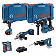 0615A5007S Set combinat  PRO Trusă de 5 scule de 18 V: GSB+GBH+GWS+GSA+GLI+3x5+GAL 0615A5007S  imagine 27046