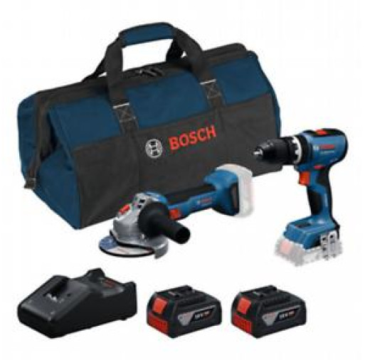 0615A5008Z PRO GSB 18V-65 + GWS 18V-8 + 2x GBA 4.0Ah + GAL 18V-40 + GEANTĂ RAF - ROBERT BOSCH 0615A5008Z  imagine