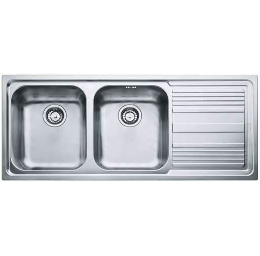 101.0086.271 Chiuveta Franke Logica Line - LLL 621 Inox Dekor picurator dreapta -  Franke 101.0086.271 imagine