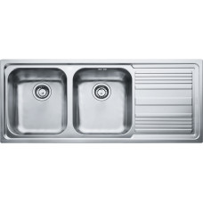 101.0150.851 Chiuveta bucatarie Franke Logica Line LLX 621 cu 2 cuve, picurator dreapta, 1160x500mm, inox lucios 101.0150.851 imagine 27557