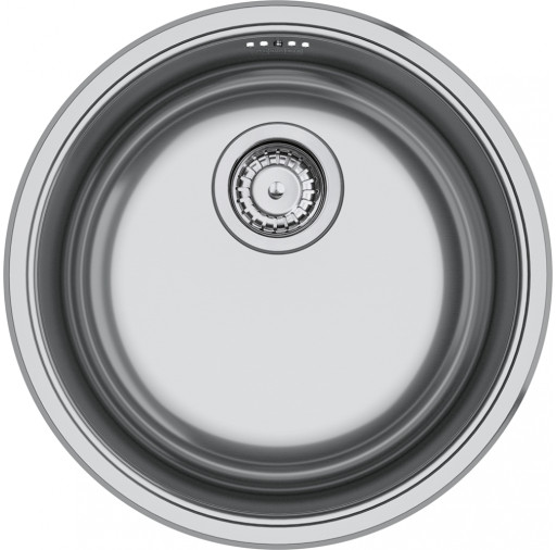 101.0692.523 Chiuveta bucatarie Franke Rondo ROX 610/110-38, d 435mm, inox -  Franke 101.0692.523 imagine