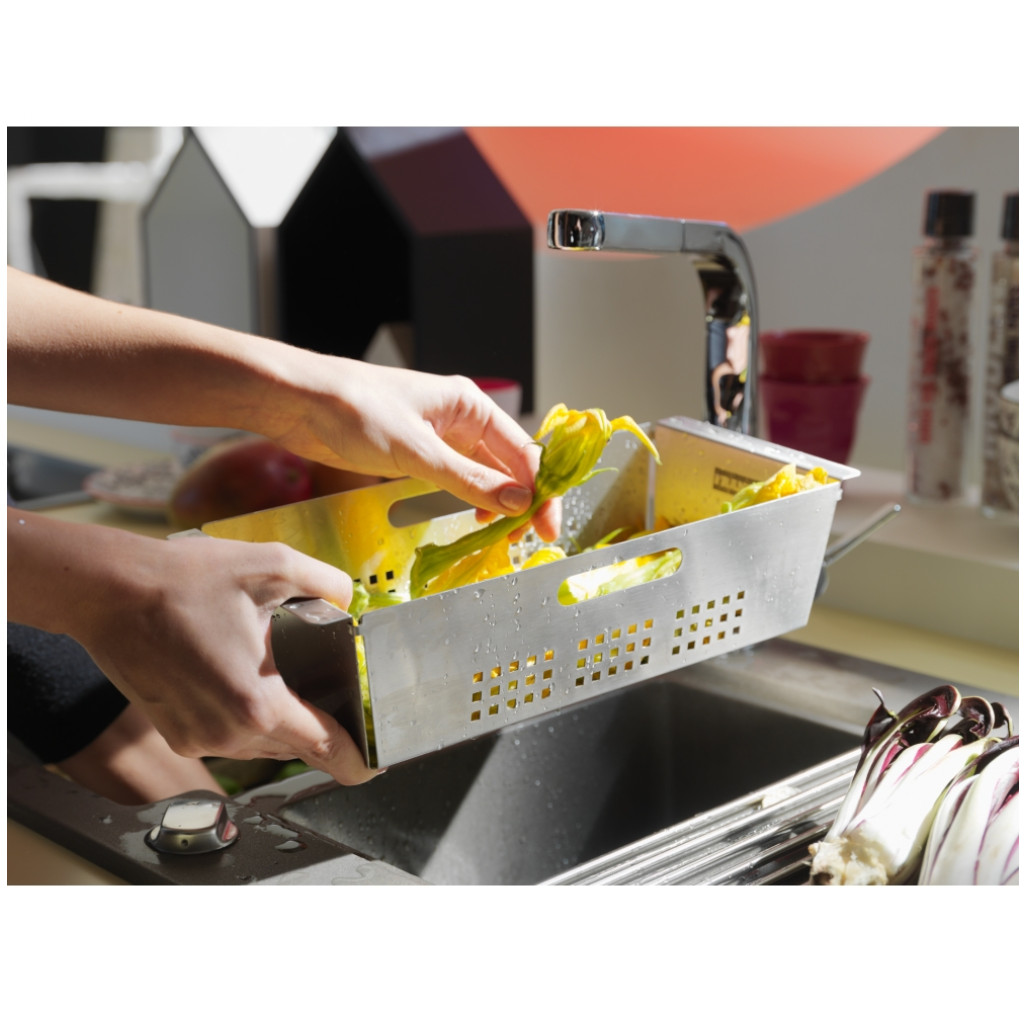 112.0057.214 Vas perforat Franke Maris 32.5x15x8cm, inox -  Franke 112.0057.214 imagine 1