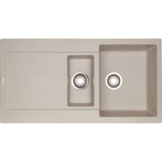 114.0066.684 Chiuveta bucatarie Franke Maris MRG 651 reversibila, 970x500mm, tehnologie Sanitized, fragranite, Sahara  114.0066.684 imagine 27584