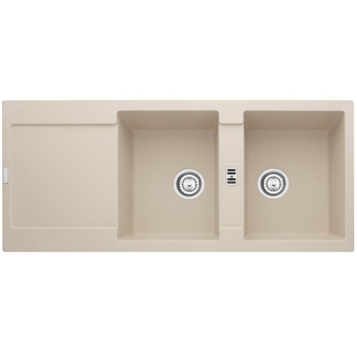 114.0066.717 Chiuveta bucatarie Franke Maris MRG 621 reversibila, 1160x500mm, tehnologie Sanitized, fragranite, Sahara  -  Franke 114.0066.717 imagine
