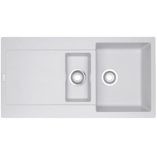 114.0153.911 Chiuveta bucatarie Franke Maris MRG 651 reversibila, 970x500mm, tehnologie Sanitized, fragranite, Bianco -  Franke 114.0153.911 imagine