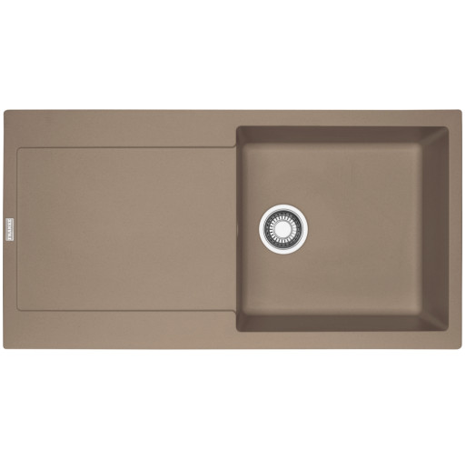 114.0490.280 Chiuveta bucatarie Franke Maris MRG 611-L reversibila, 970x500mm, tehnologie Sanitized, fragranite, Oyster -  Franke 114.0490.280  imagine