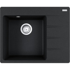 114.0633.136 Chiuveta bucatarie Franke Centro CNG 611/211-62 DR, picurator dreapta, 62x50cm, fragranite, Nero 114.0633.136 imagine 27595