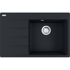 114.0633.138 Chiuveta bucatarie Franke Centro CNG 611/211-78 ST, picurator stanga, 78x50cm, fragranite, Matte Black 114.0633.138 imagine 27616