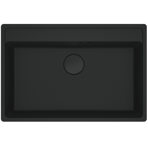 114.0661.666 Chiuveta bucatarie Franke Maris MRG 610-72 TL, 760x510mm, fragranite, Matte Black -  Franke 114.0661.666  imagine