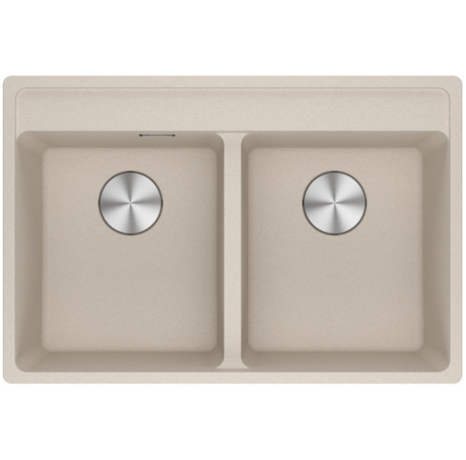 114.0661.679 Chiuveta bucatarie Franke Maris MRG 620-35-35 TL cu doua cuve, 760x510mm, fragranite, Sahara -  Franke 114.0661.679 imagine