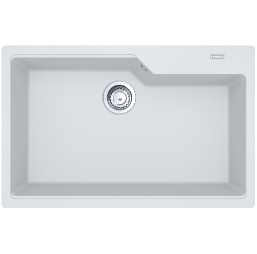114.0686.803 Chiuveta bucatarie Franke Urban UBG 610-72, 780x500mm, fragranite Bianco -  Franke 114.0686.803 imagine