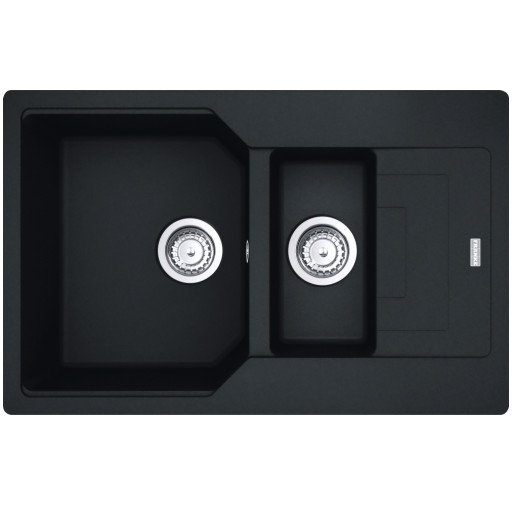 114.0687.298 Chiuveta bucatarie Franke Urban UBG 651-78, 780x500mm, fragranite Matte Black  -  Franke 114.0687.298  imagine