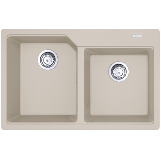 114.0687.306 Chiuveta bucatarie Franke Urban UBG 620-36-33, doua cuve, 780x500mm, fragranite Sahara  -  Franke 114.0687.306 imagine