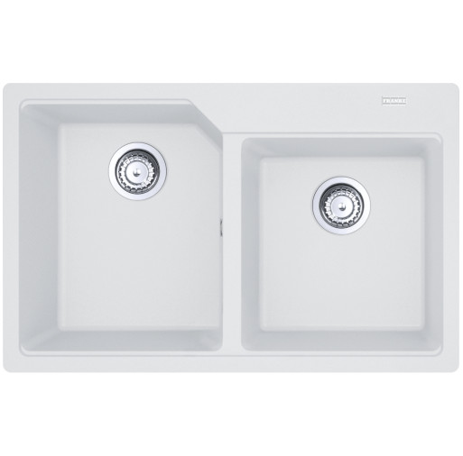 114.0687.309 Chiuveta bucatarie Franke Urban UBG 620-36-33, doua cuve, 780x500mm, fragranite Bianco -  Franke 114.0687.309 imagine