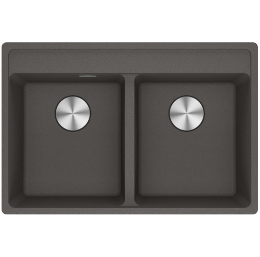 114.0714.186 Chiuveta bucatarie Franke Maris MRG 620-35-35 TL cu doua cuve, 760x510mm, fragranite, Slate Grey -  Franke 114.0714.186 imagine
