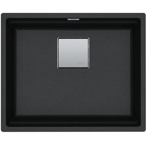 125.0529.601 Chiuveta bucatarie Franke Kubus 2 KNG 110-52, 52x42cm, fragranite, Nero -  Franke 125.0529.601 imagine