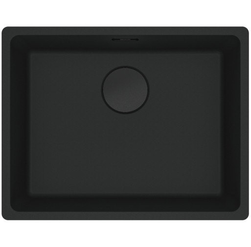125.0686.715 Chiuveta bucatarie Franke Maris MRG 110-52, 553x433cm, fragranite Matte Black -  Franke 125.0686.715  imagine