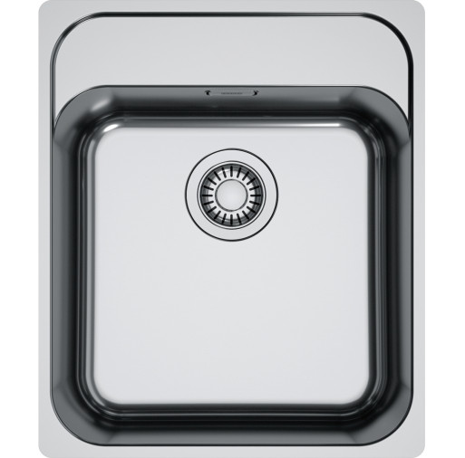 127.0704.666 Chiuveta bucatarie Franke Smart SRX 210-40 cu 1 cuva, 430x510mm, inox lucios -  Franke 127.0704.666  imagine