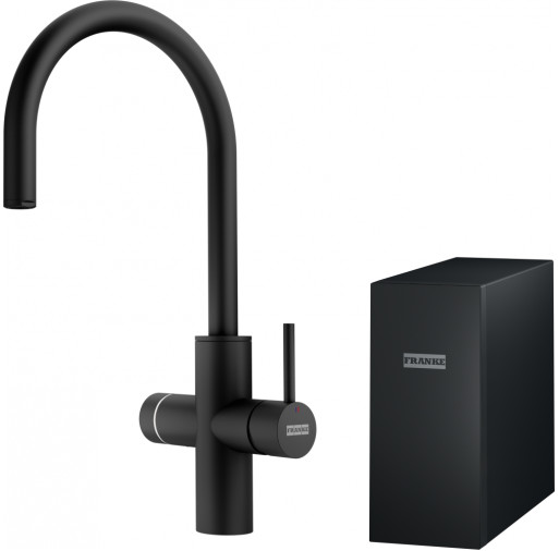 160.0731.752 Franke Mythos - Baterie chiuvetă cu dispozitiv de filtrare, negru mat -  Franke 160.0731.752  imagine