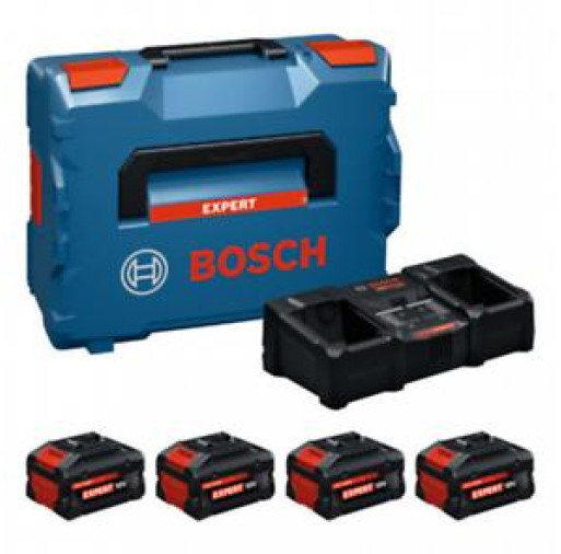 1600A0373Y Starter Set  EXPERT 2x EXBA18V-55 + 2x EXBA18V-80 + EXAL18V2-320 - ROBERT BOSCH 1600A0373Y imagine