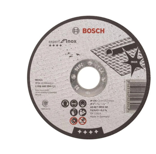 Disc de tăiere drept Expert for Inox 2 608 600 094 - BOSCH 2608600094 imagine