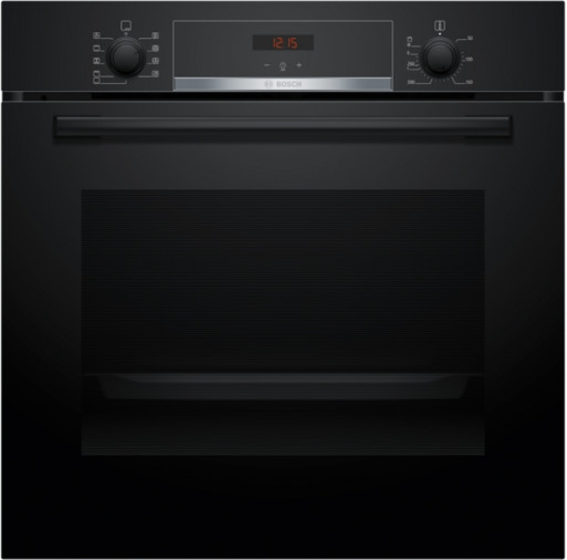 Cuptor multifunctional Bosch HQA534BB3 cu optiune de aburi 60 cm seria 4 Negru HQA534BB3 imagine