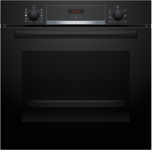 Cuptor multifunctional Bosch HQA534EB3 cu optiune de aburi 60 cm seria 4  Negru HQA534EB3  imagine