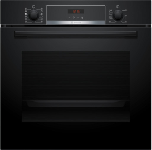 Cuptor multifunctional Bosch HQA574BB3 cu optiune de aburi 60 cm Negru HQA574BB3 imagine