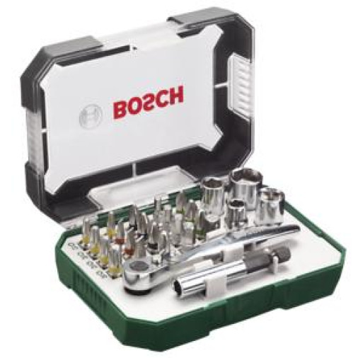 2607017322 Set de 26 capete de şurubelniţă - ROBERT BOSCH 2607017322 imagine