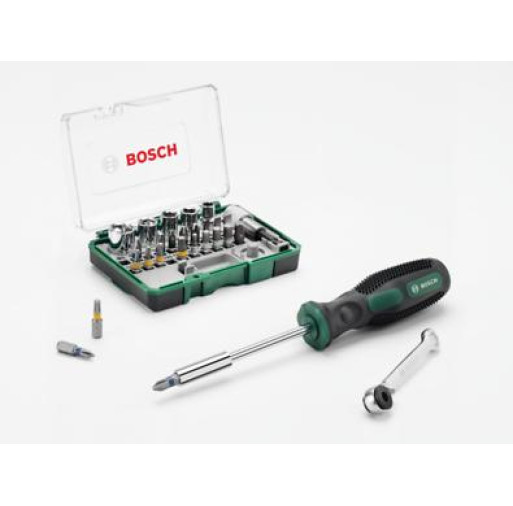 2607017331 Set mini-clicheţi 27 buc. + şurubelniţă manuală  - ROBERT BOSCH 2607017331 imagine