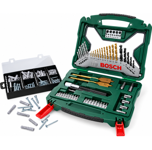 2607017523 Set de accesorii X-Line 50Ti plus 173 buc Set de fixare - ROBERT BOSCH 2607017523 imagine