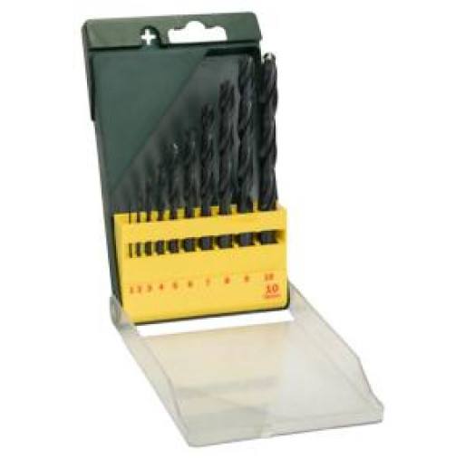 2607019442 Set de 10 burghie HSS-R pentru metal  - ROBERT BOSCH 2607019442 imagine