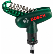 Surubelnita 2607019510 cu biti Bosch, maner in T