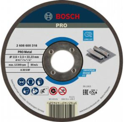2608600318 Disc de tăiere drept Expert for Metal - ROBERT BOSCH 2608600318 imagine