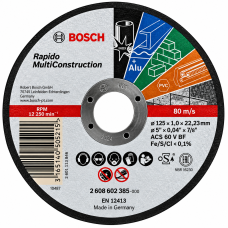 2608602385 Disc de tăiere drept Rapido Multi Construction