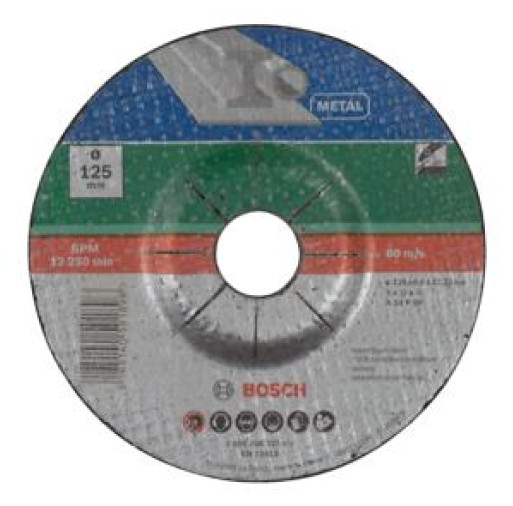 2609256337 Disc de degroşare, cu degajare, metal D 125 mm - ROBERT BOSCH 2609256337 imagine
