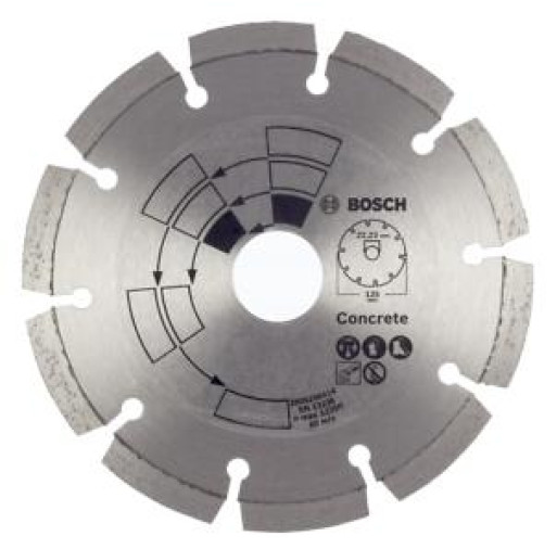 2609256414 Disc diamantat beton D 125 mm - ROBERT BOSCH 2609256414 imagine