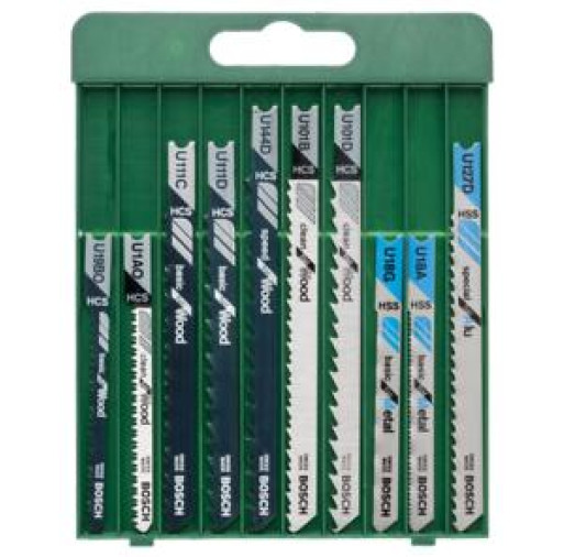 2609256775 Set de 10 pânze pentru ferăstrău vertical sistem de prindere în U  - ROBERT BOSCH 2609256775 imagine