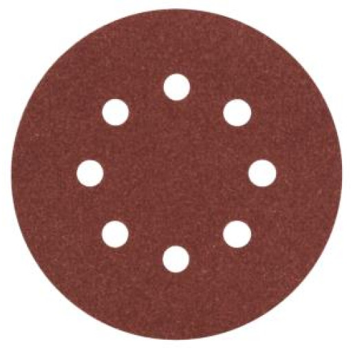 2609256A25 Set foi abrazive, 5 buc., pentru şlefuitor cu excentric, granulaţie 120 - ROBERT BOSCH 2609256A25 imagine