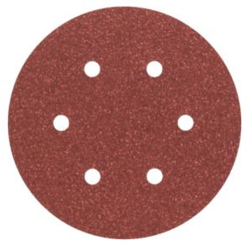 2609256A31 Set foi abrazive, 5 buc., pentru şlefuitor cu excentric,  granulaţie 80 - ROBERT BOSCH 2609256A31 imagine